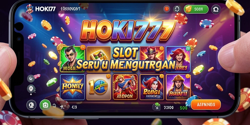 Tampilan menarik dari gameplay HOKI777 yang penuh dengan aksi slot.