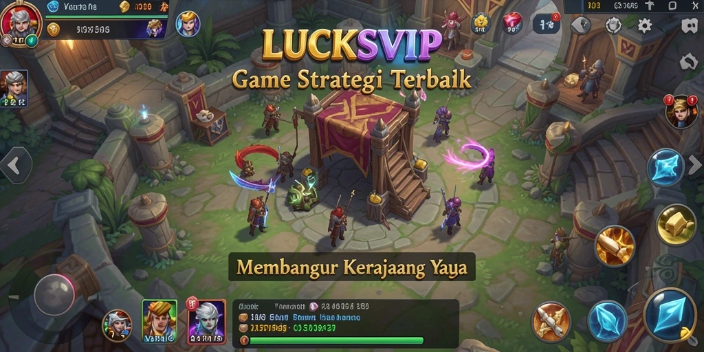 Tangkapan layar gameplay <strong>LUCKSVIP</strong> yang menunjukkan aksi strategis yang mendebarkan.