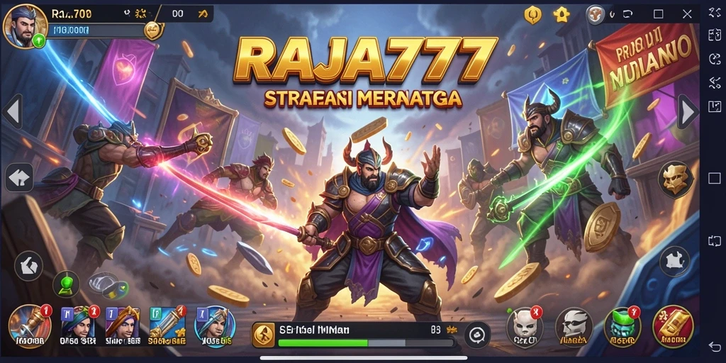 Gameplay seru dalam RAJA777 yang menguji strategi Anda.