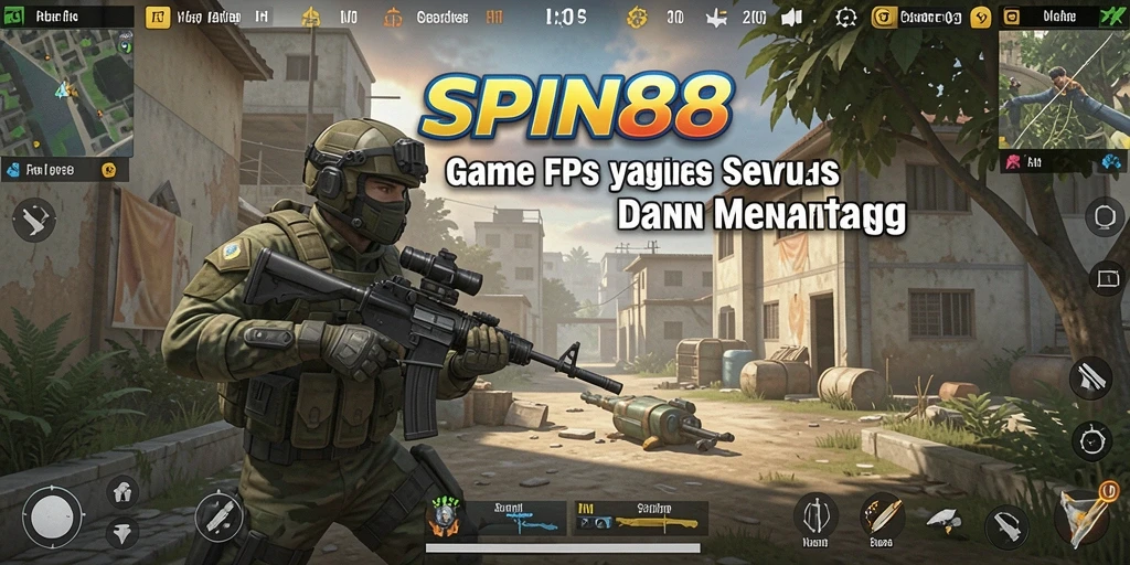 Tampilan gameplay menarik di SPIN88 dengan aksi tembak-menembak yang mendebarkan.
